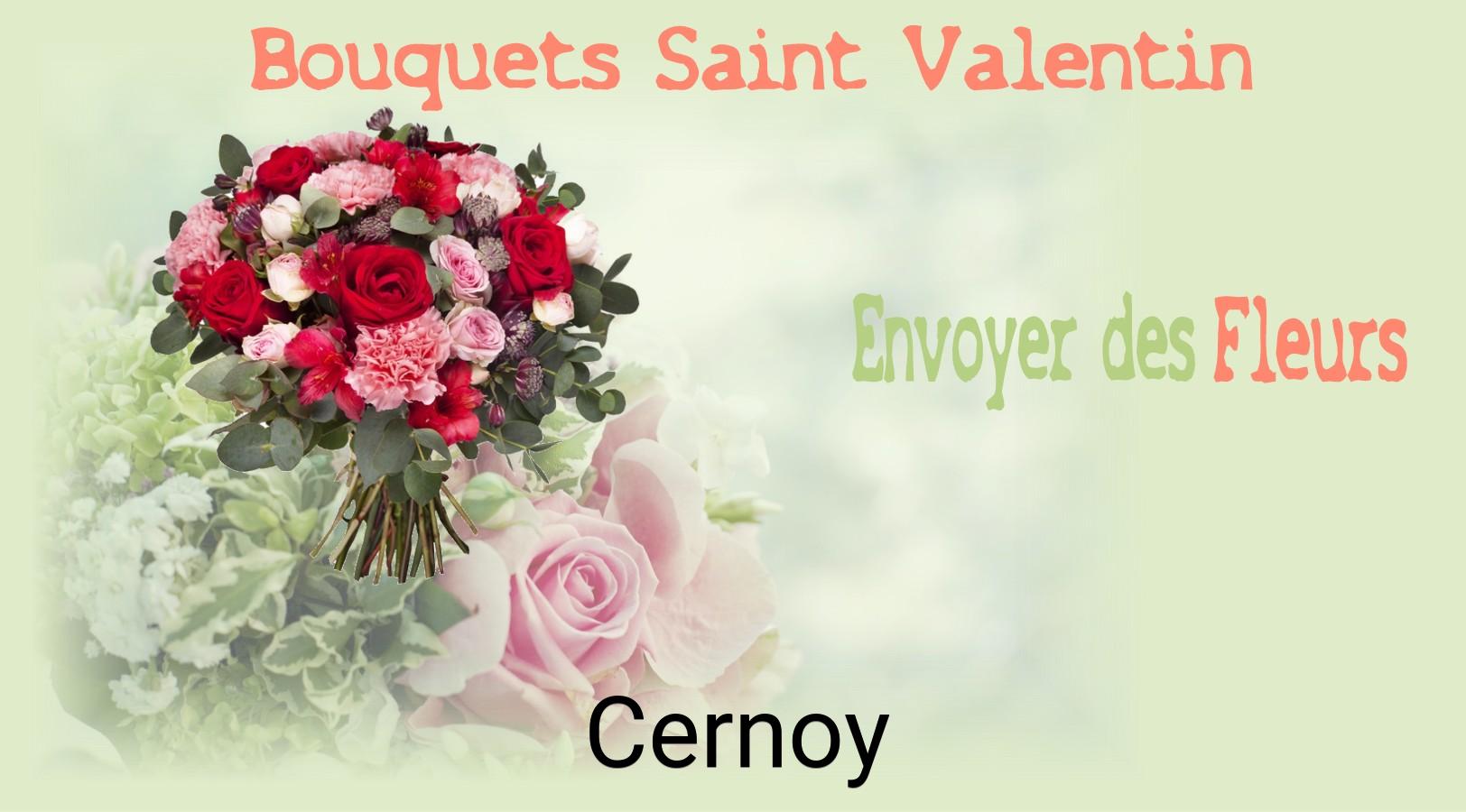 Roses de Saint-Valentin livrées à Cernoy